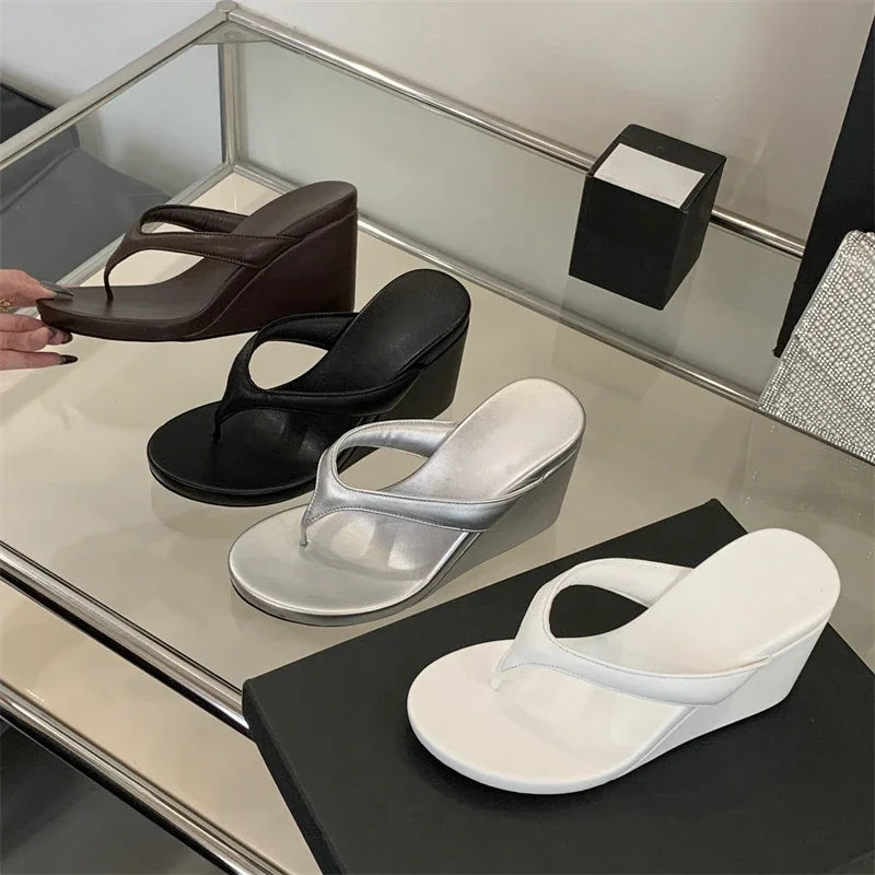 Wedge Thong Sandal