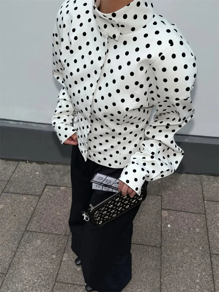 Polka Dot Two Piece-Set Shorts
