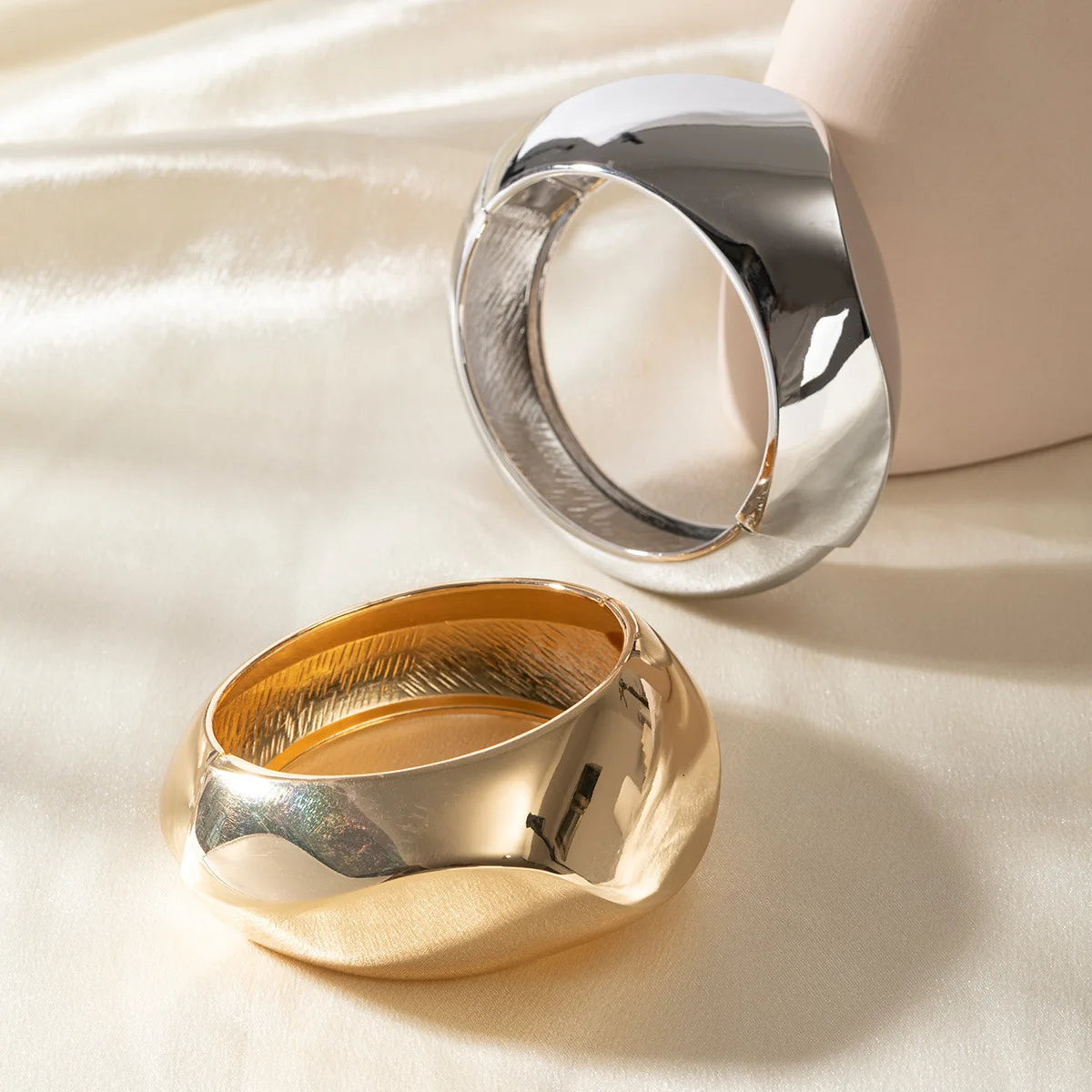 Chunky Cuff Bangle Bracelet