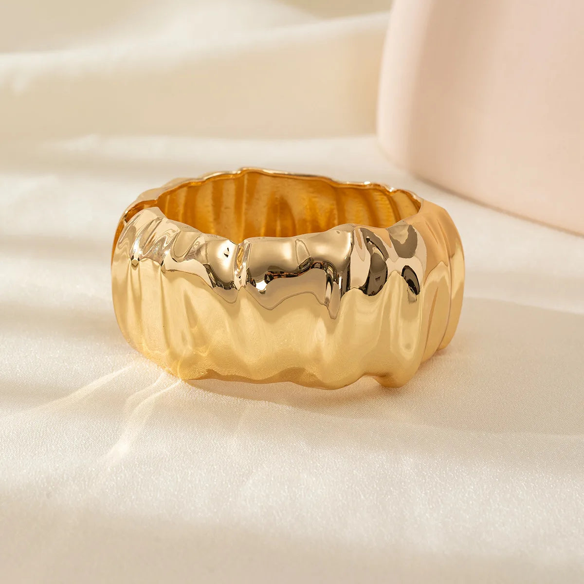 Chunky Resin & Gold Plated Bracelets