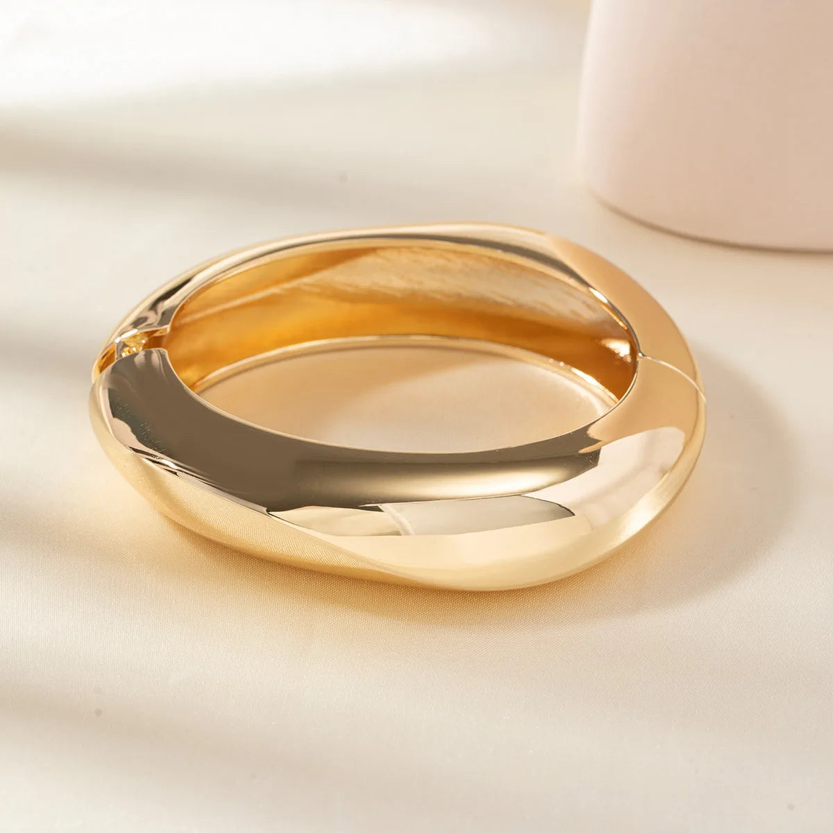 Chunky Resin & Gold Plated Bracelets