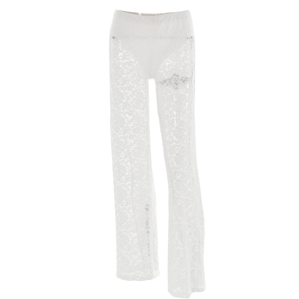 Lace High Waist Pants