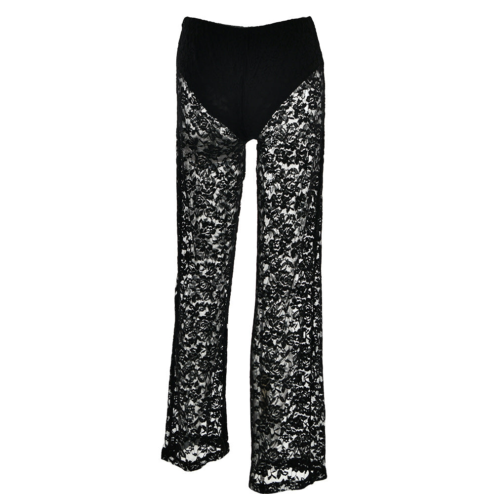 Lace High Waist Pants