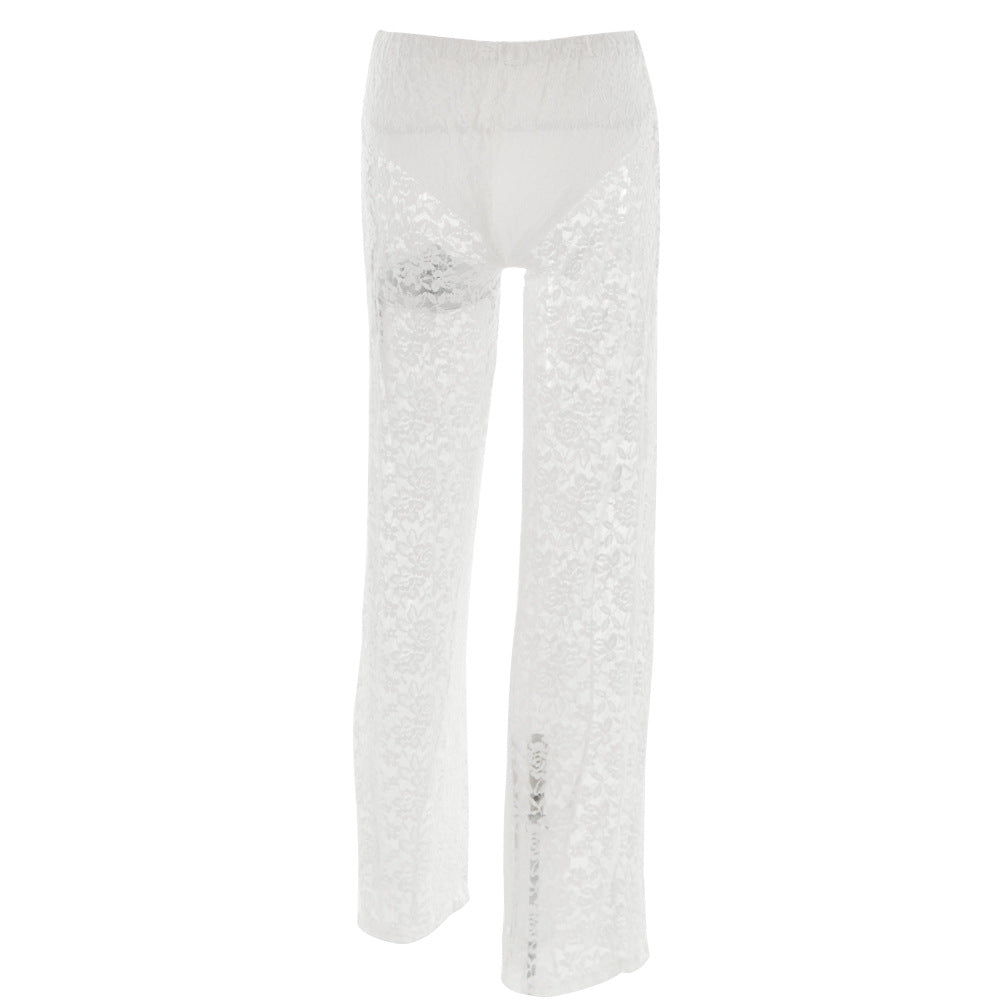 Lace High Waist Pants