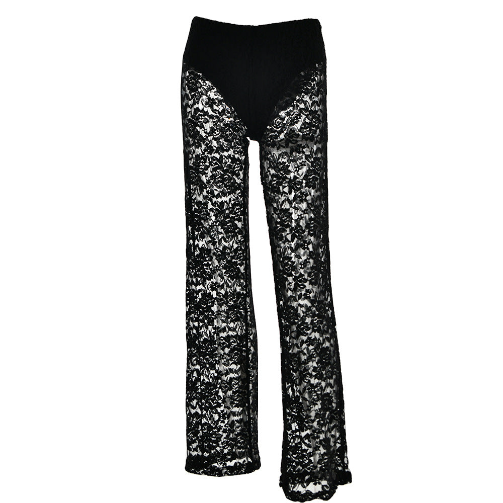 Lace High Waist Pants