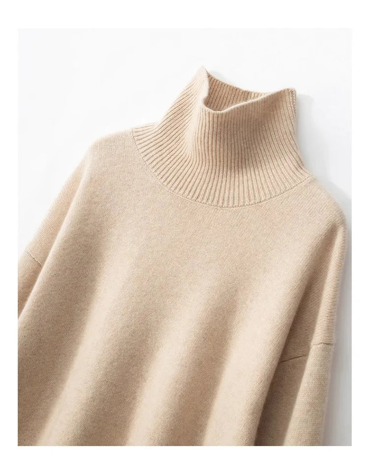 Turtle Neck Cashmere Sweater