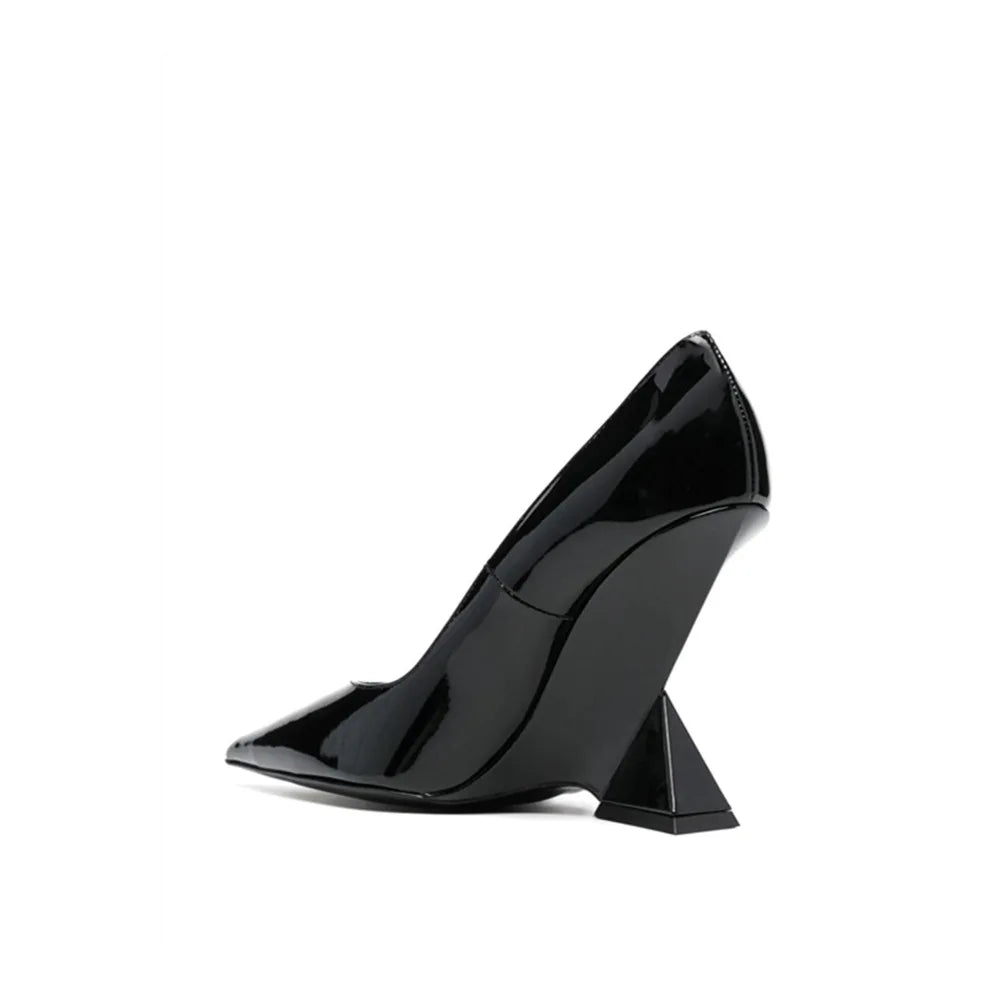 Pointy Sharp Wedge Pumps