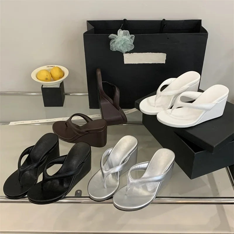 Wedge Thong Sandal