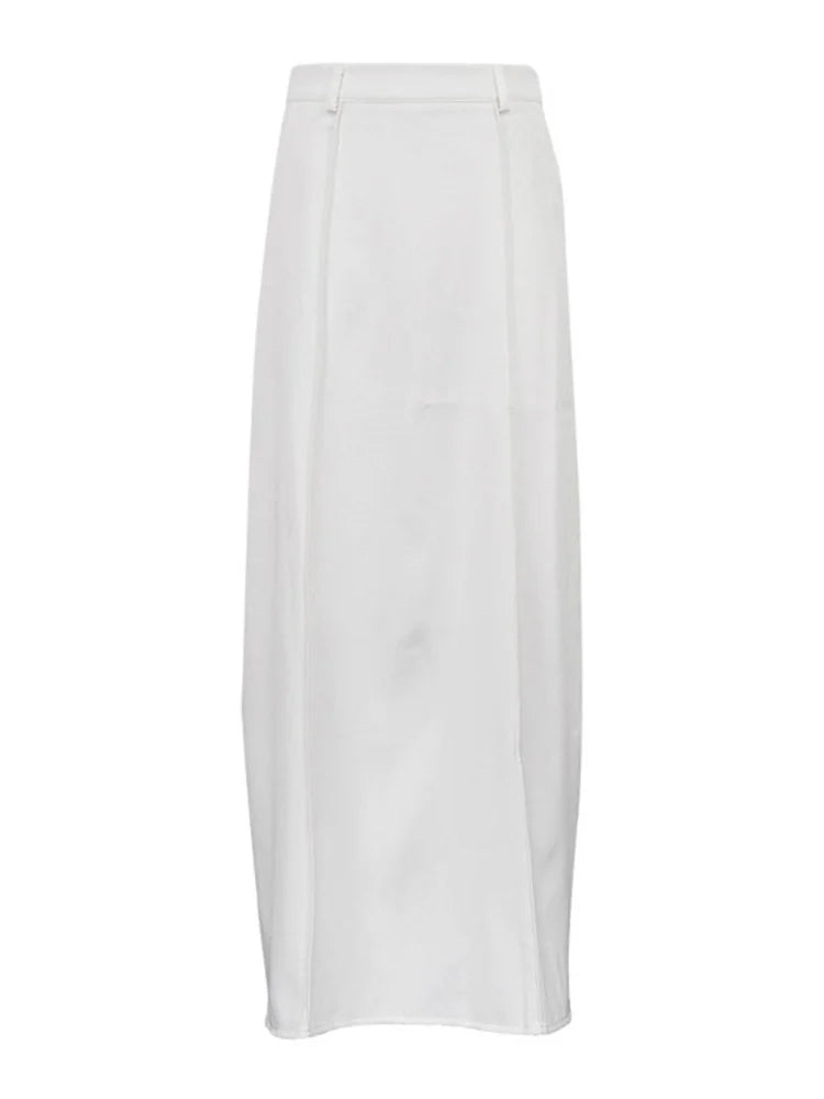 Maxi Tailored Long Skirt