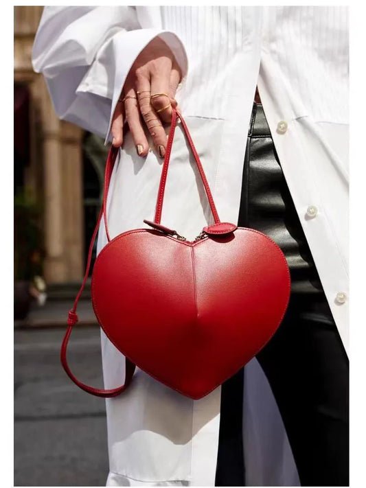 Heart Shape Crossbody Bag