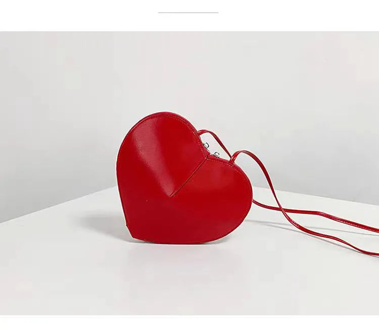 Heart Shape Crossbody Bag