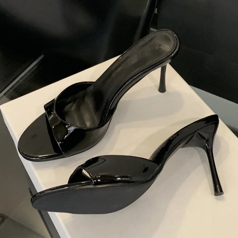 High Heel Mules
