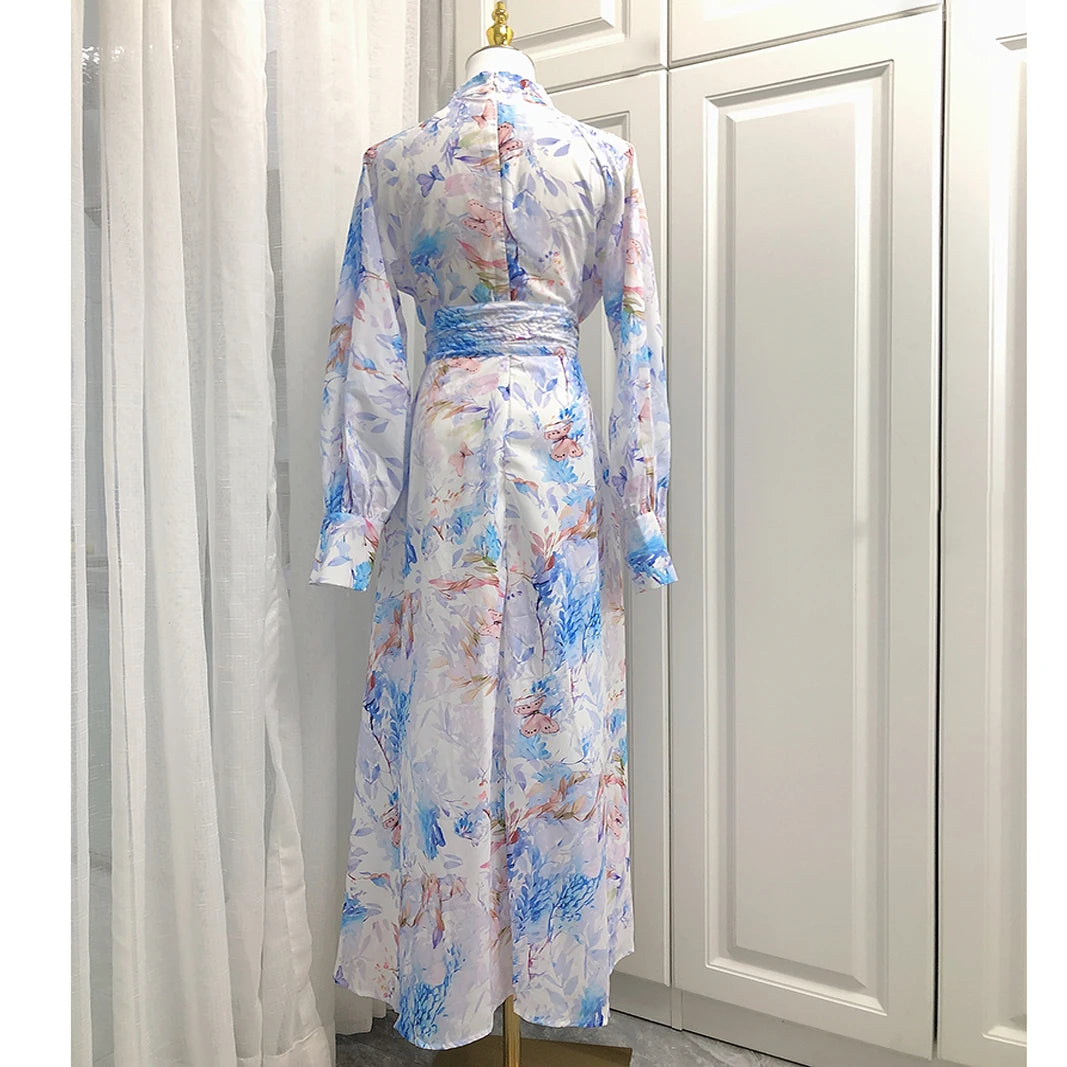 Modest Fashion Zimmerman Style Flowy Maxi Floral Dress