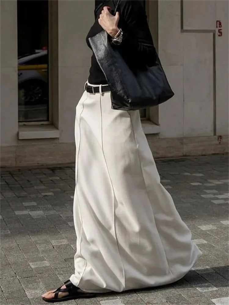 Maxi Tailored Long Skirt