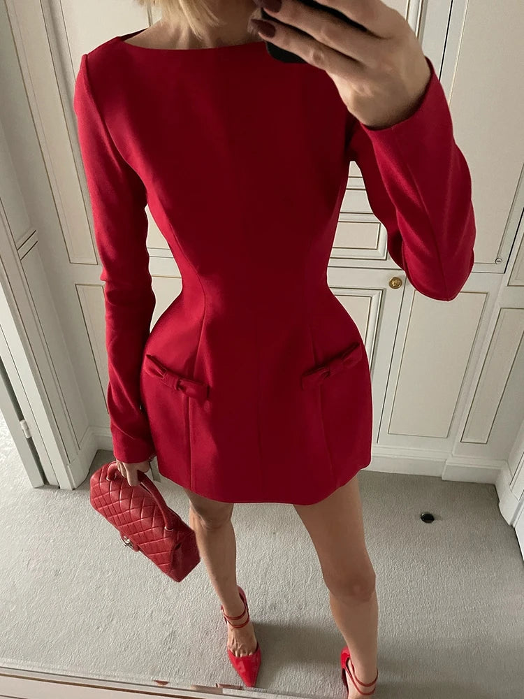 Tailored Mini Dress