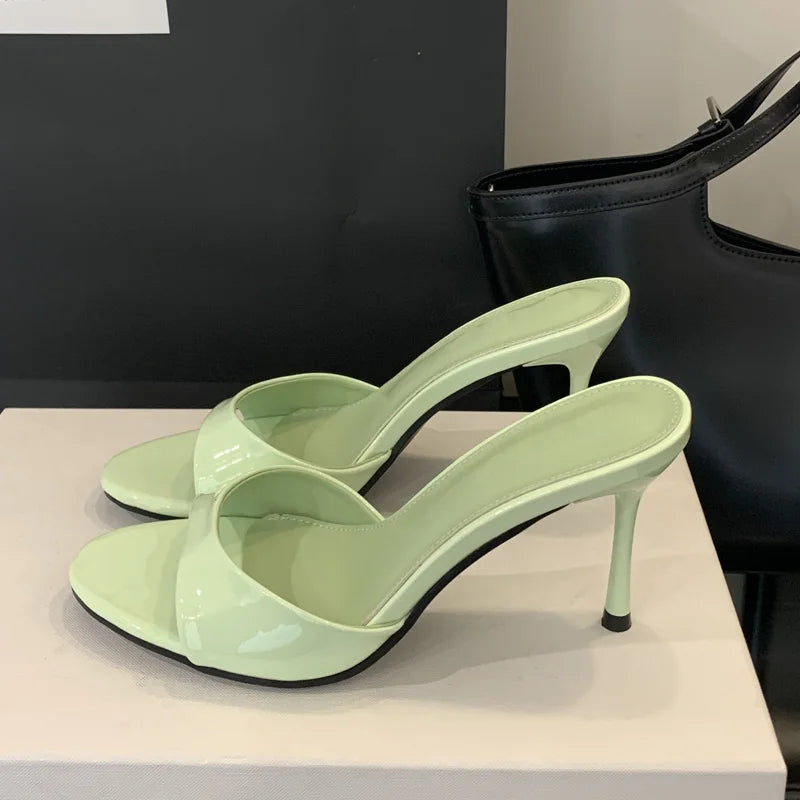 High Heel Mules