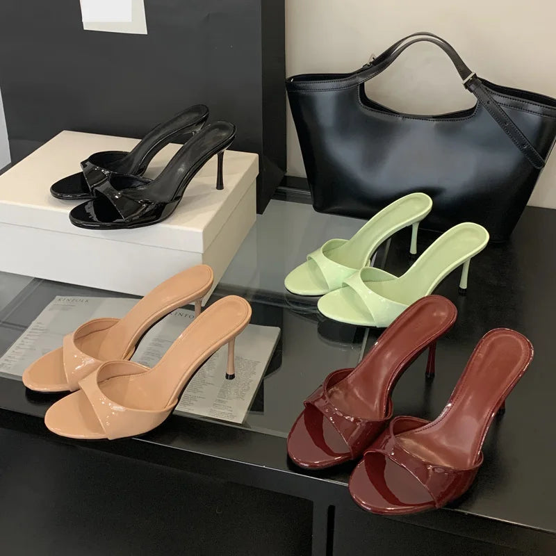High Heel Mules