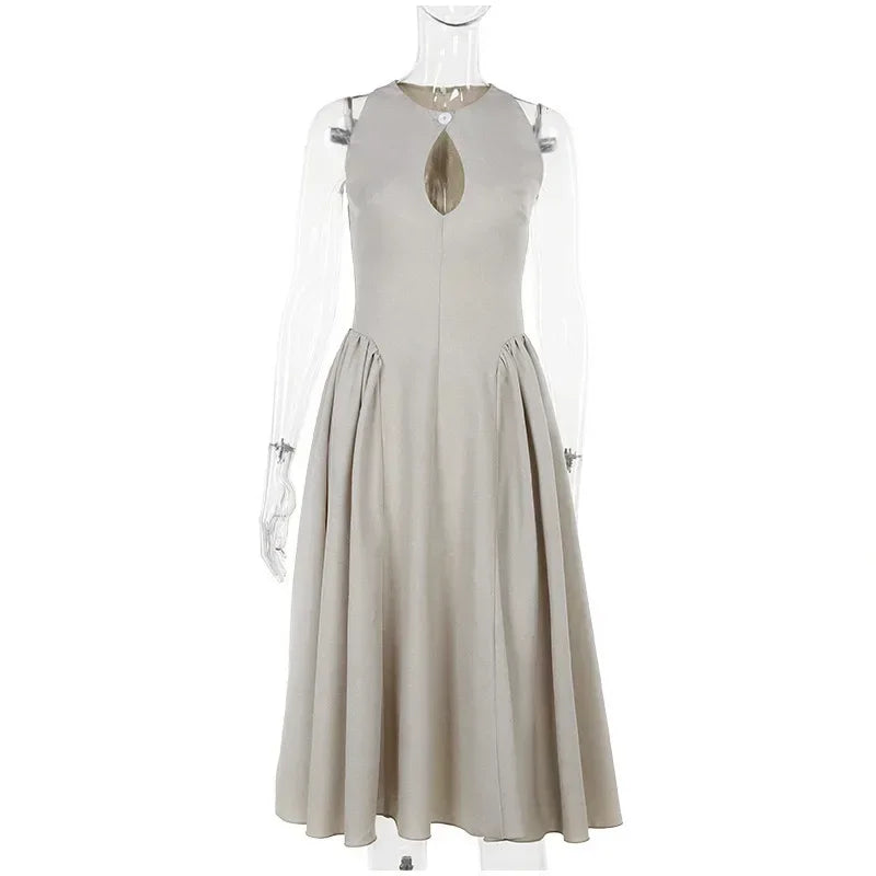 A Line Midi Dress