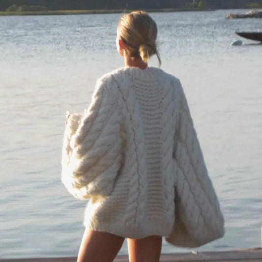 Cable Knit Oversized Sweater