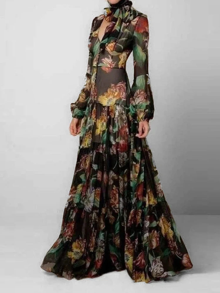 Maxi Floral Dress