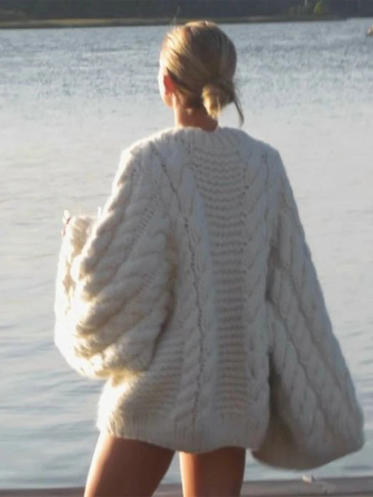 Cable Knit Oversized Sweater